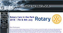 Desktop Screenshot of carsinthepark.com