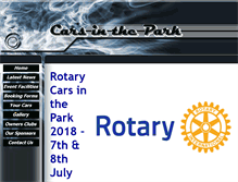 Tablet Screenshot of carsinthepark.com